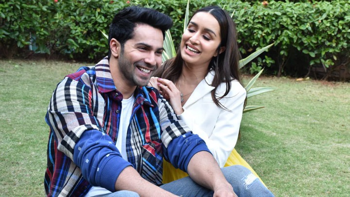 Varun Dhawan And Shraddha Kapoor Snapped Promoting Their Film Street