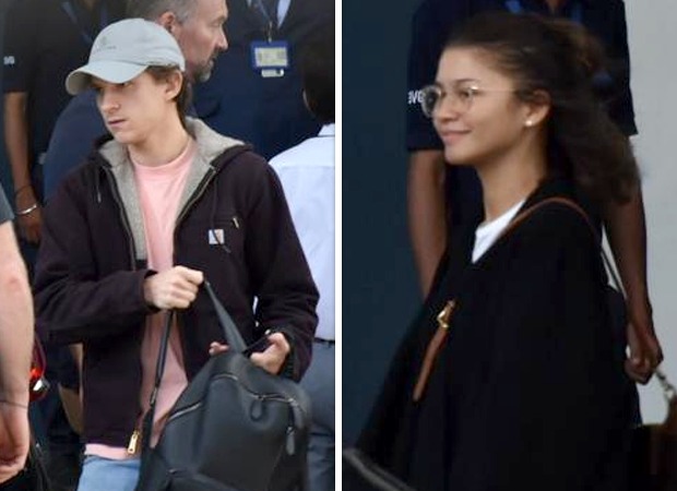 Spider Man Couple Tom Holland And Zendaya Arrive In Style In Mumbai For