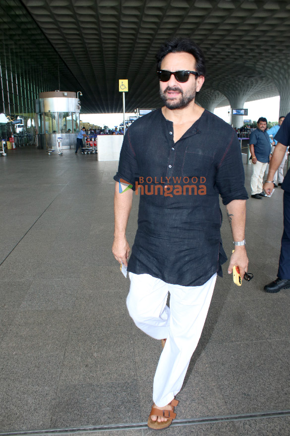 Photos Aditya Roy Kapur Ananya Panday And Saif Ali Khan Snapped At The