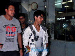Aryan Khan snapped at the airport