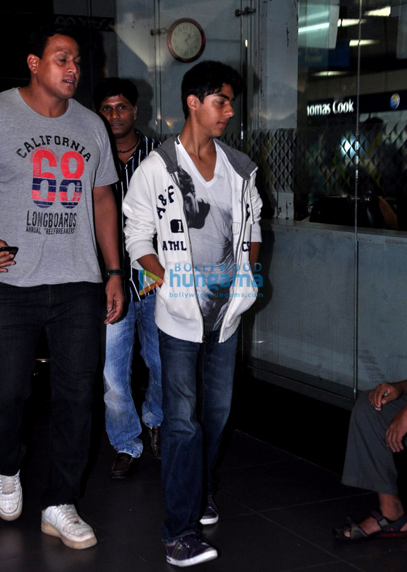 Aryan Khan snapped at the airport Aryan Khan snapped at the airport