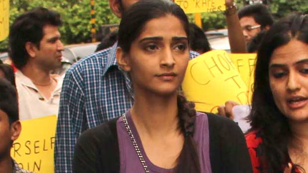Sonam Kapoor Protests Against Photojournalist’s Rape