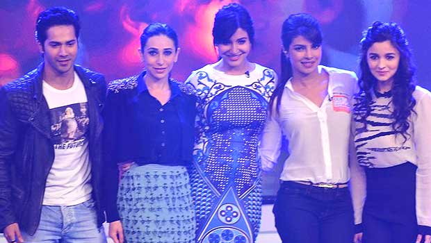 Priyanka – Varun – Alia – Anushka At ‘Our Girl Our Pride’ Initiative