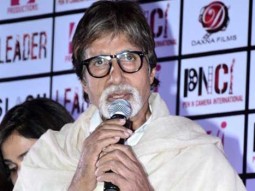 Amitabh Bachchan At The First Look Launch Of ‘Leader’