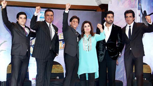 Shah Rukh Khan, Farah Khan, Abhishek Bachchan, Sonu Sood & Boman Irani At ‘Dil Se Naachein Indiawaale’ Show Launch