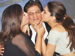 Farah Khan-Deepika Padukone Kiss Shah Rukh Khan For Respecting Women