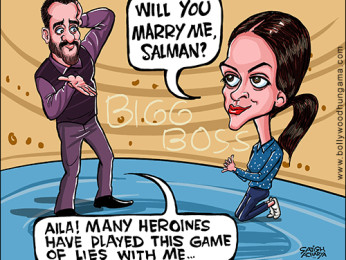 Bollywood Toons: Deepika Padukone proposes to Salman Khan! Bollywood Toons: Deepika Padukone proposes to Salman Khan!