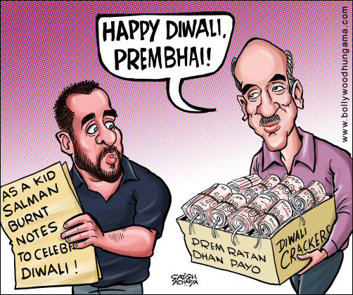 Bollywood Toons: Salman’s note crackers