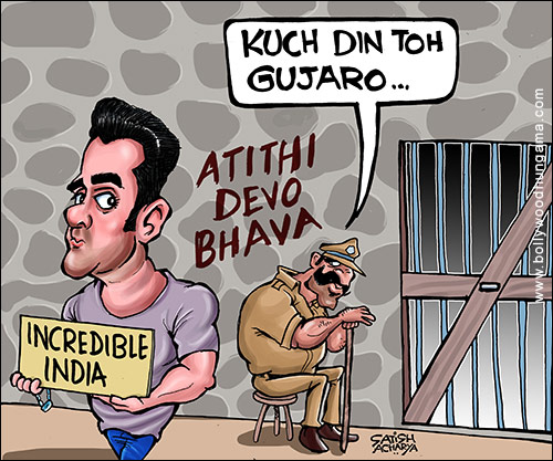Bollywood Toons: Salman follows Aamir to promote Incredible India