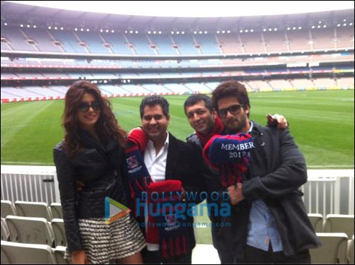 shahid priyanka and kunal in melbourne 5