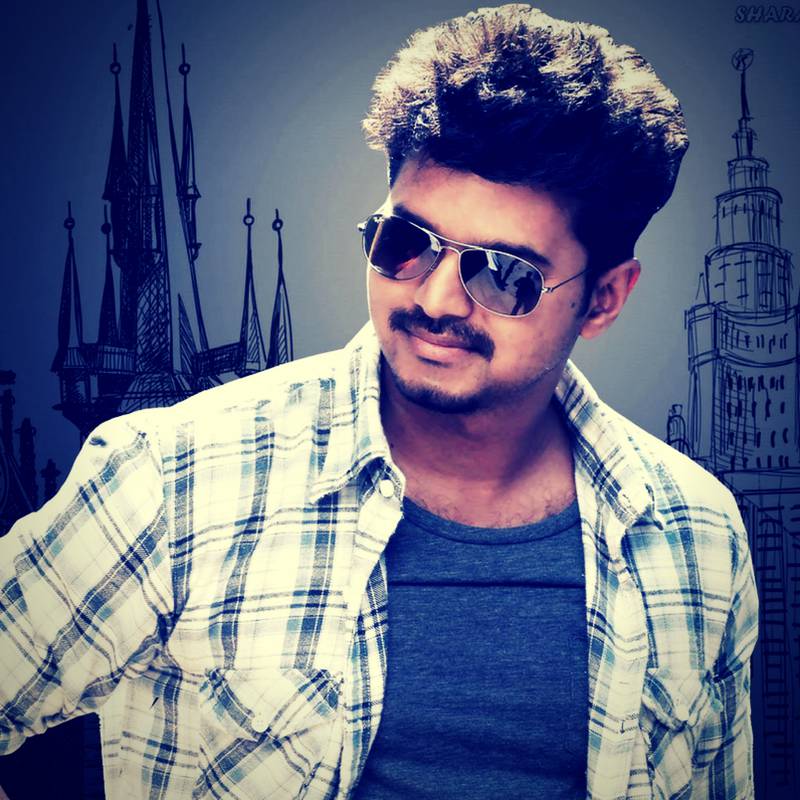 Vijay Is Holding Specs With Hand HD Master Wallpapers | HD Wallpapers | ID  #60130