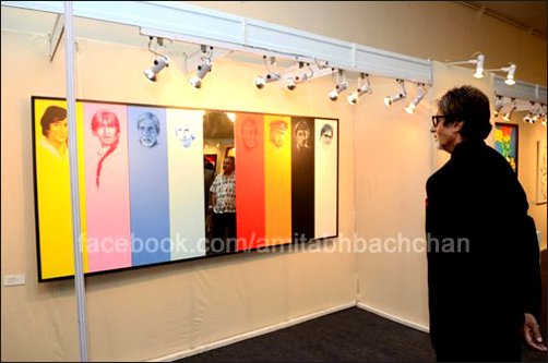 seventy artists pay tribute to big b on his birthday 5 seventy artists pay tribute to big b on his birthday 5