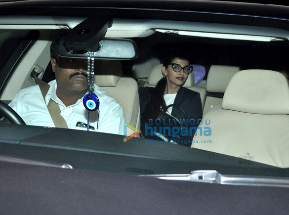 celebs snapped at the screening of pk at yashraj studio 3