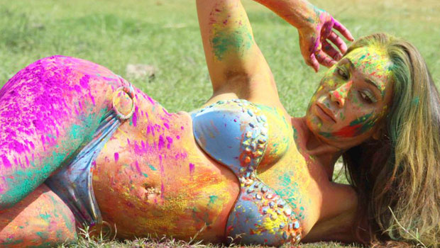 Sofia Hayat’s Sizzling Hot Holi Photoshoot