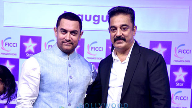 Aamir Khan, Kamal Haasan At Day 1 Of ‘FICCI Frames 2015’