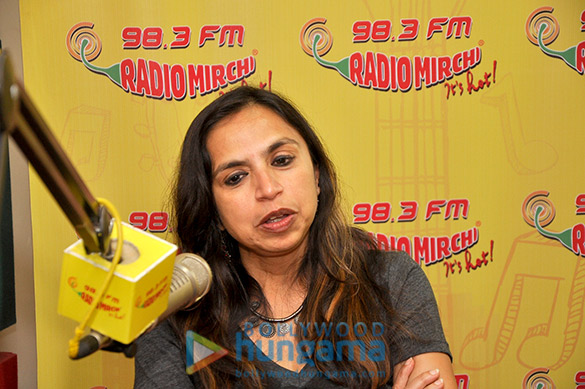 kalki koechlin promote margarita with a straw at 98 3 radio mirchi 7
