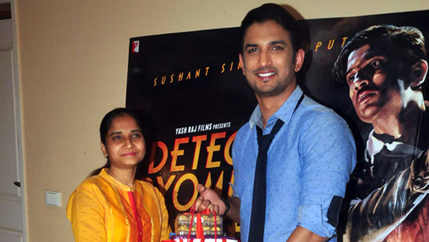 Sushant Singh Rajput Meets Contest Winner Of ‘Detective Byomkesh Bakshy’
