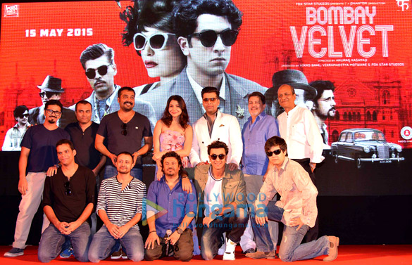 team of bombay velvet comes together for the promotions of the film 2
