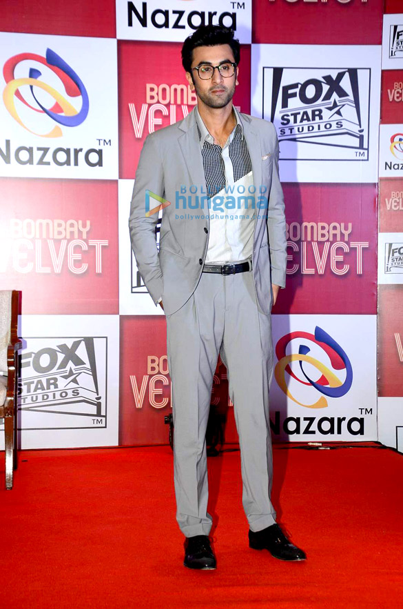 ranbir kapoor anushka sharma grace the bombay velvet game launch 7