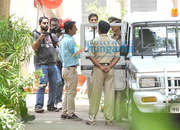 tabu snapped in the guise of a police inspector on sets of drishyam remake 8