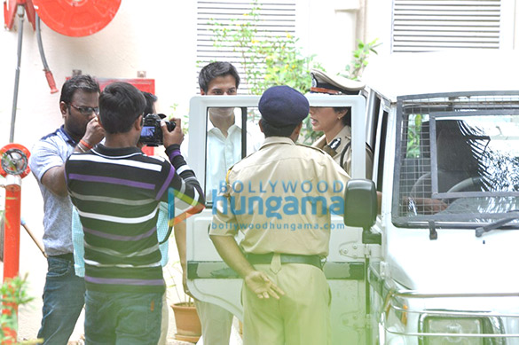 tabu snapped in the guise of a police inspector on sets of drishyam remake 5