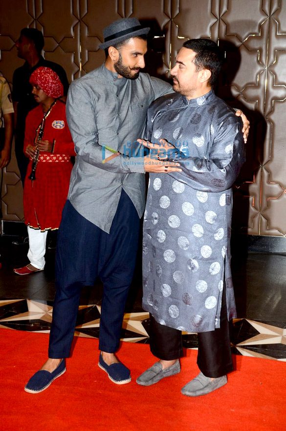 bollywood biggies grace the success bash of pk 40