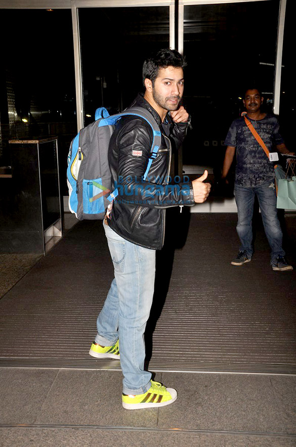 varun dhawan kriti sanon remo dsouza leave for dilwale bulgaria schedule 2
