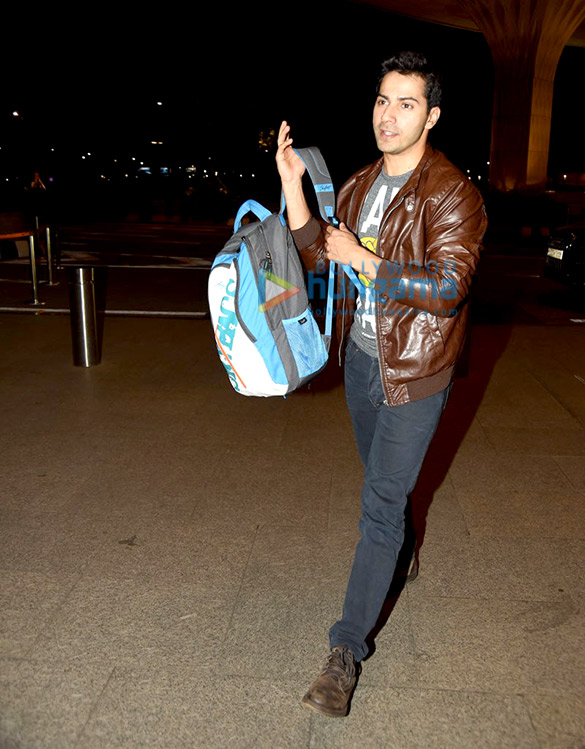 varun dhawan departs for dishoom schedule 7