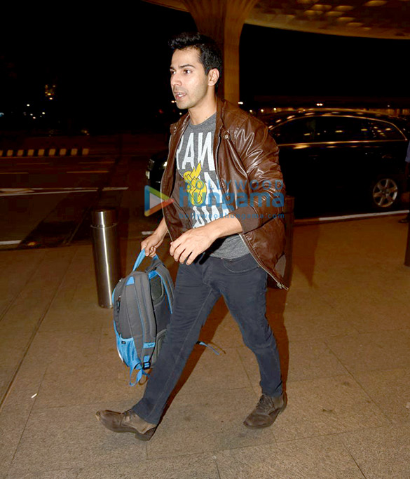 varun dhawan departs for dishoom schedule 6