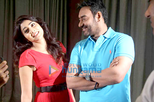 ajay devgn shriya saran promote drishyam 2