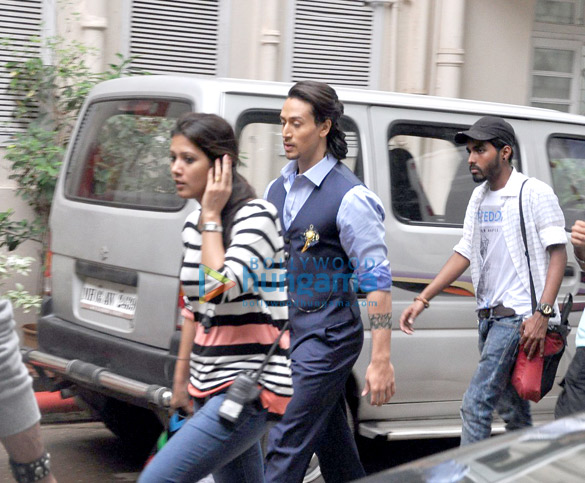 tiger shroff snapped in baaghi look 2