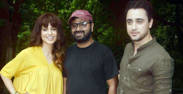 Imran Khan, Kangana Ranaut On The Sets Of ‘Katti Batti’