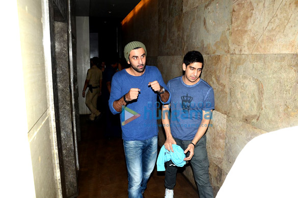 ranbir kapoor katrina kaif sidharth malhotra alia bhatt grace the screening of brothers 18
