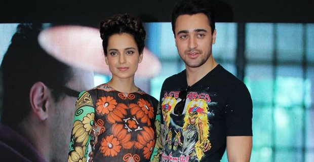 Imran Khan, Kangana Ranaut Promote ‘Katti Batti’ At MMK College