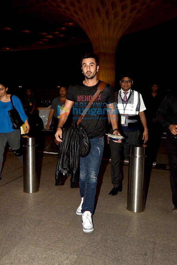 ranbir kapoor leaves for ae dil hai mushkil shoot in london 4