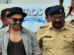 Ranveer Singh Plays Dhol At Gajanana Song Launch; Has A Cute Interaction With A Cop