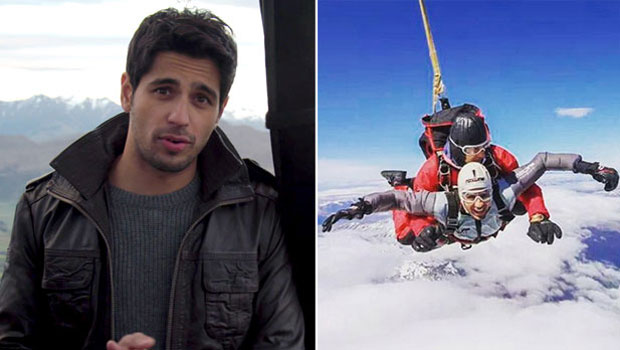 Sidharth Malhotra Skydives, Ride Hot Air Baloon