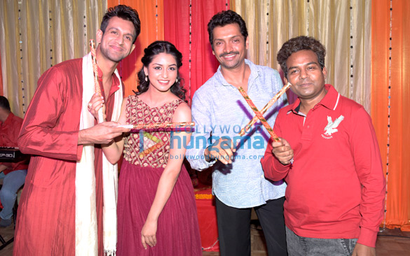 mata ki chowki organized by mr mrs kapoors punjabi family for the film love exchange 4