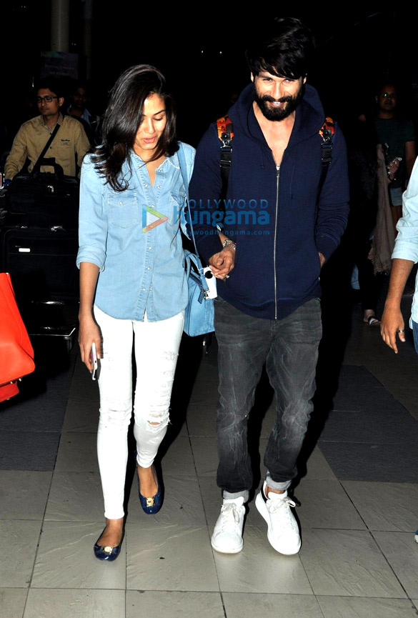shahid kapoor mira rajput alia bhatt return after shaandaar promotions in delhi 6