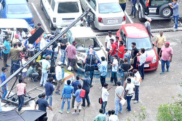 tigers shroff snapped in action on the sets of a flying jatt 6