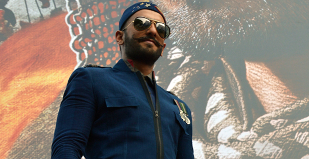 Ranveer Singh Unveils New Poster Of ‘Bajirao Mastani’