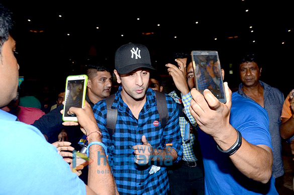 ranbir kapoor arrives after the london shoot schedule of ae dil hai mushkil 4