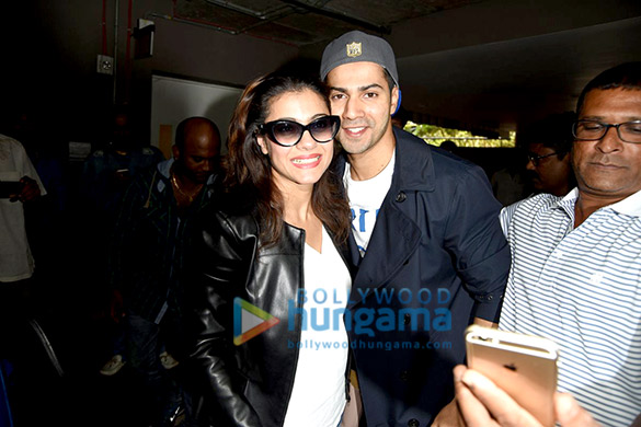 cast of dilwale return after promoting the film in london 6