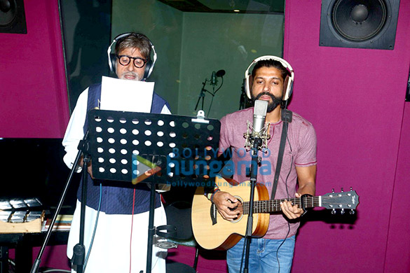 amitabh bachchan farhan akhtar record a song for wazir 3