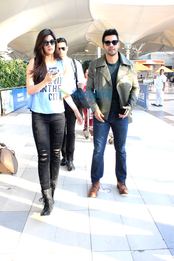 varun dhawan kriti sanon return after promoting dilwale in delhi 8