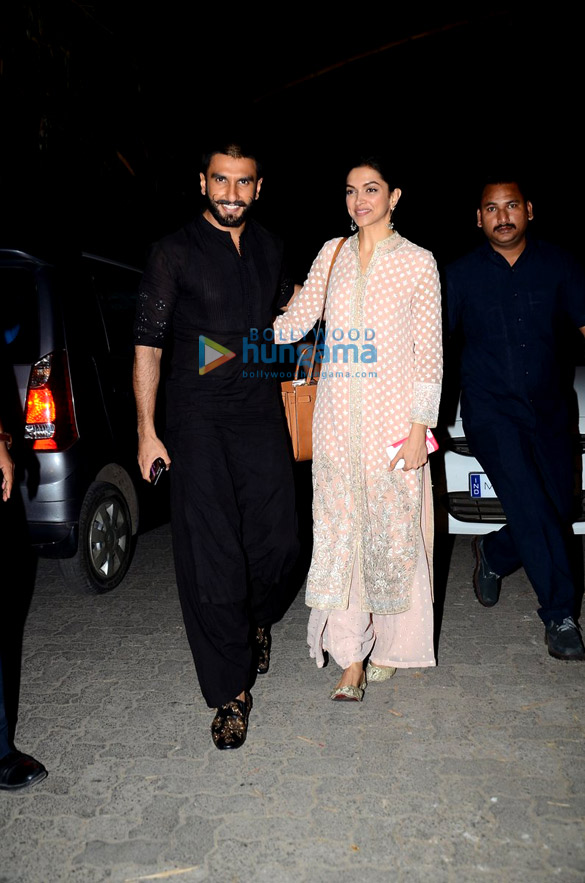 ranveer singh hosts a special screening of bajirao mastani at sunny super sound 12