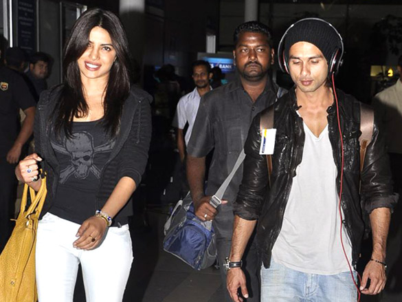shahid and priyanka return after last schedule of kunal kohlis movie 2