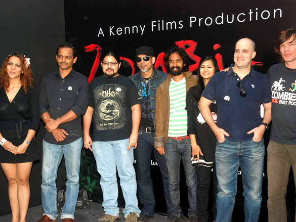 luke kenny promotes his new film zombie 2