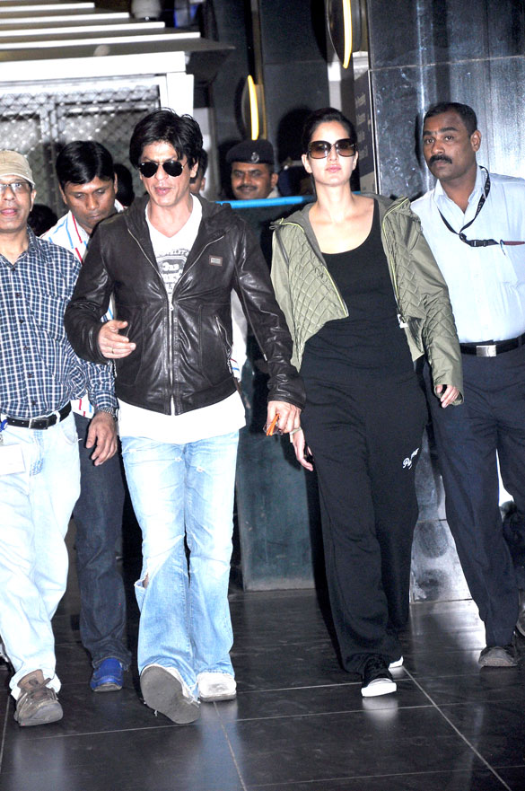 shahrukh katrina return from yash chopras next london schedule 2
