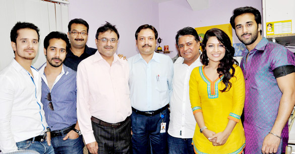 press conference of bittoo boss at spice world mall in noida 6